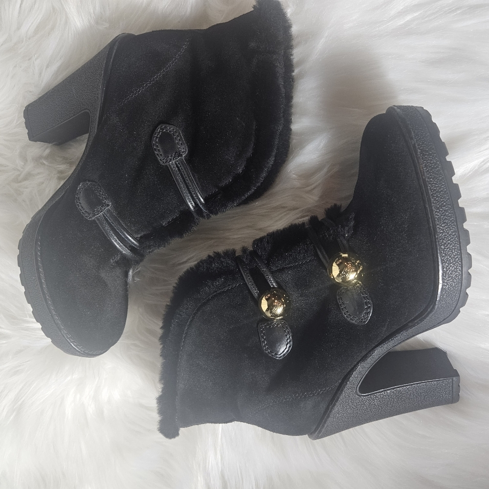 Coach Lenora Shearling Boots - Picture 4 of 9